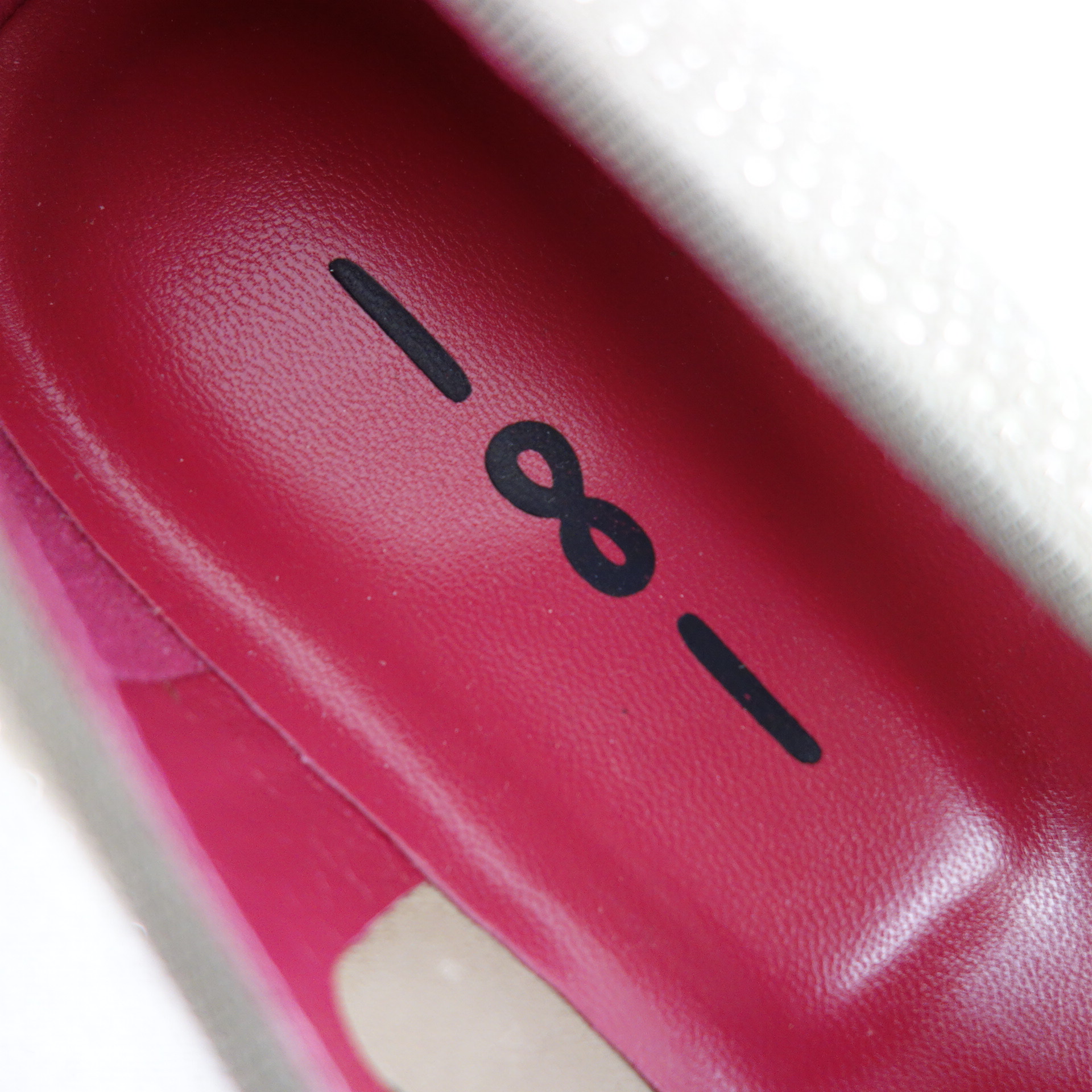 UNO 8 UNO 181 Damen Schuhe Slipper Mokassins Ballerina Leder Beige Nieten 36 ( 35,5 )