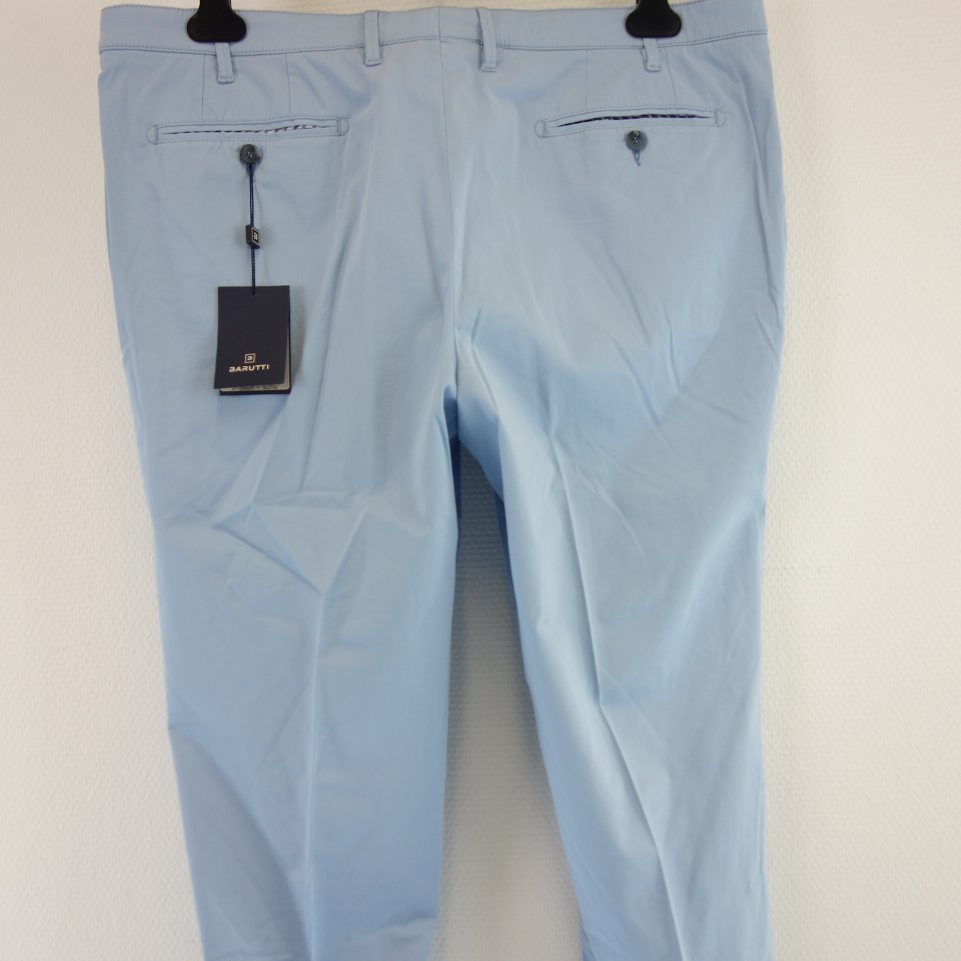 BARUTTI Hose Chino Herren Stoffhose Blau Modell PACO Straight