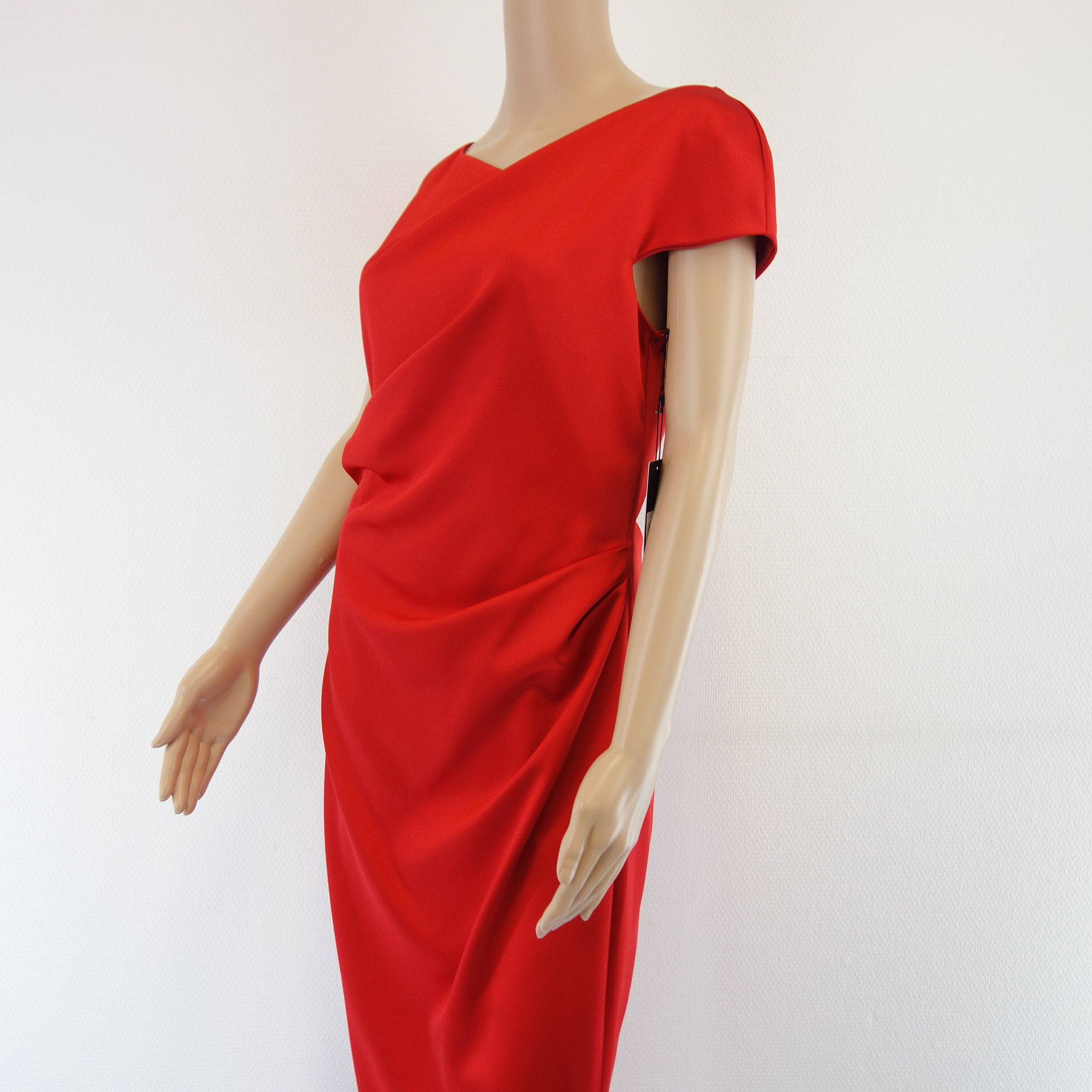 BARBARA SCHWARZER Kleid Young Couture Damen Maxikleid Rot