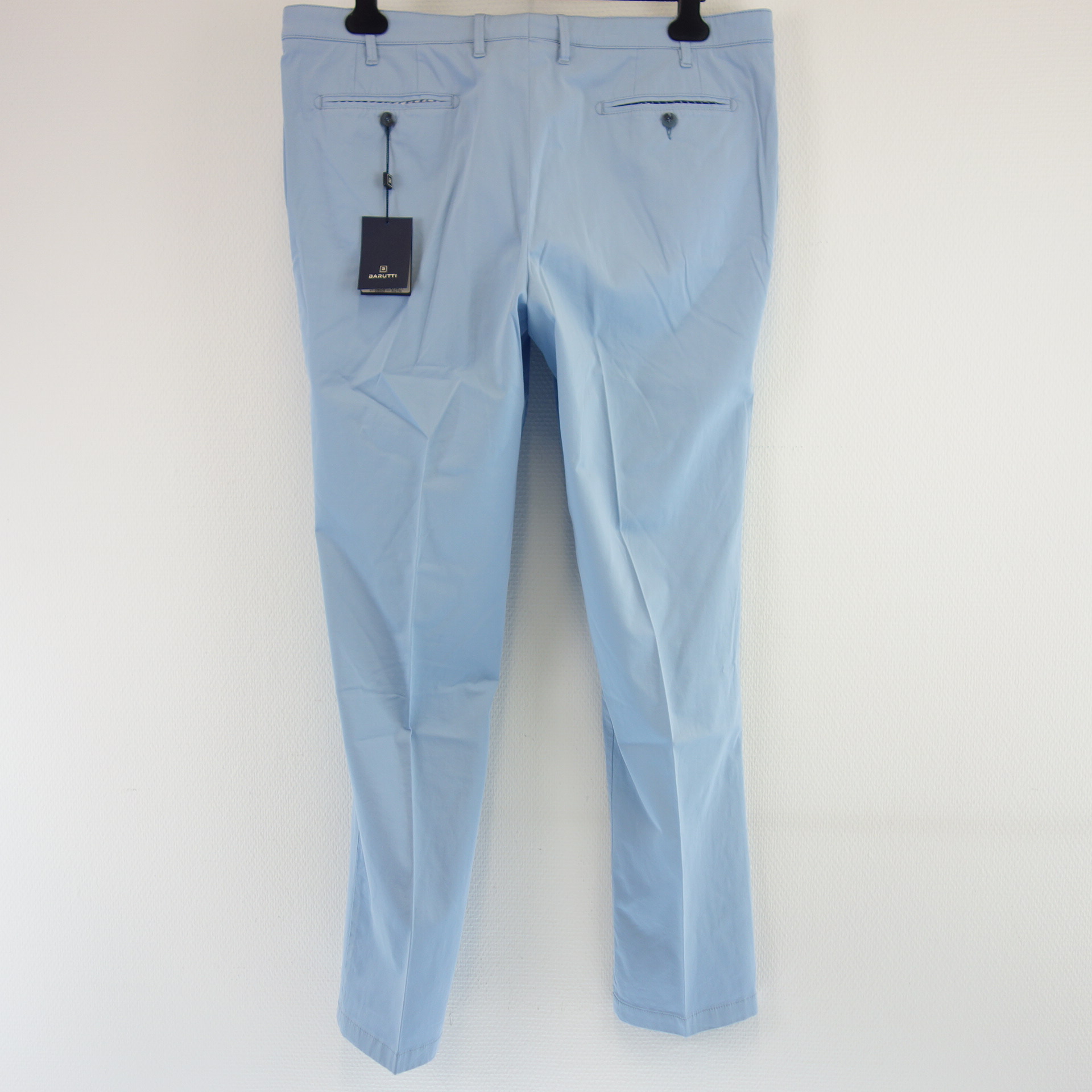 BARUTTI Hose Chino Herren Stoffhose Blau Modell PACO Straight