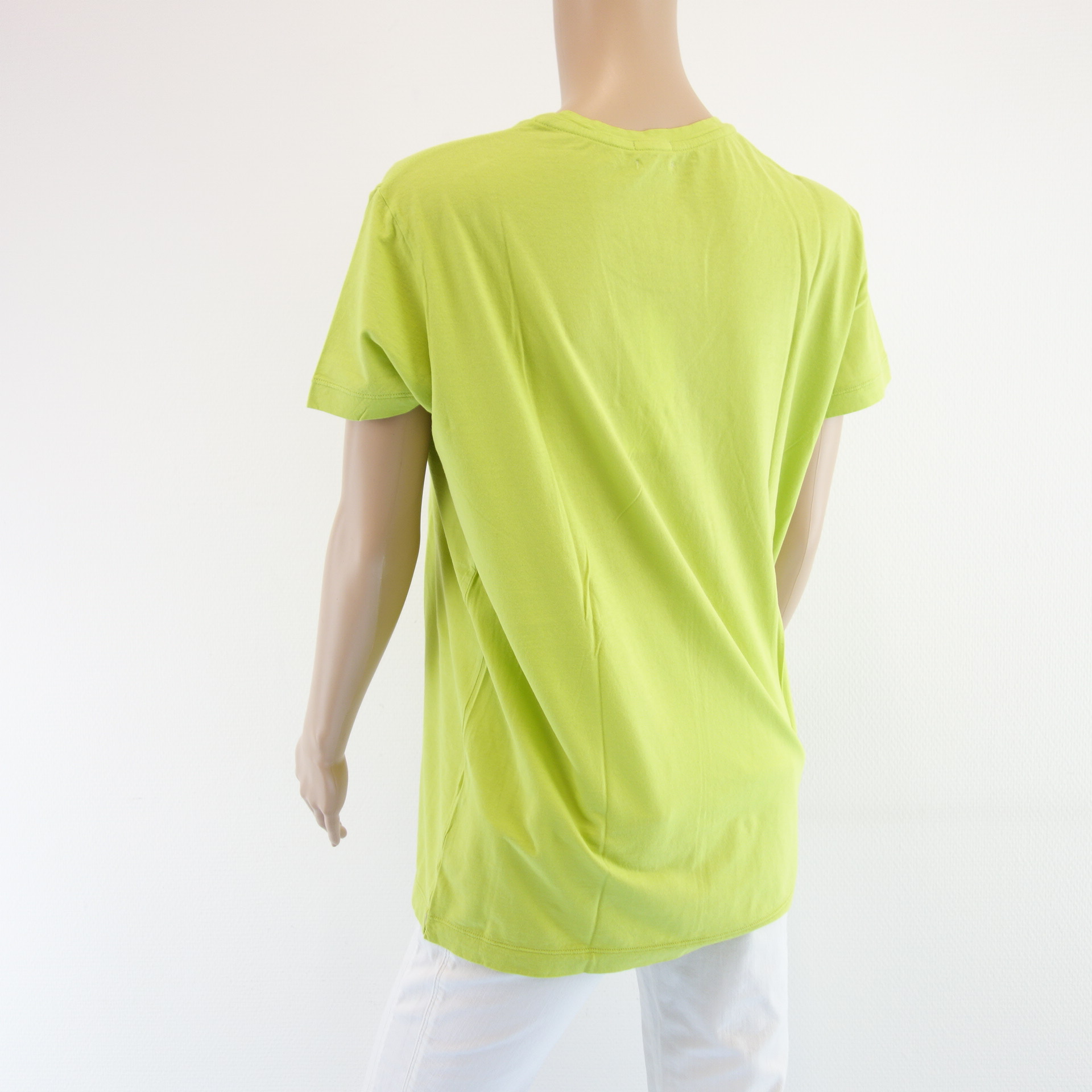 Shirt MASSIMO ALBA Damen T-Shirt Grün Größe 2XL 100% Baumwolle